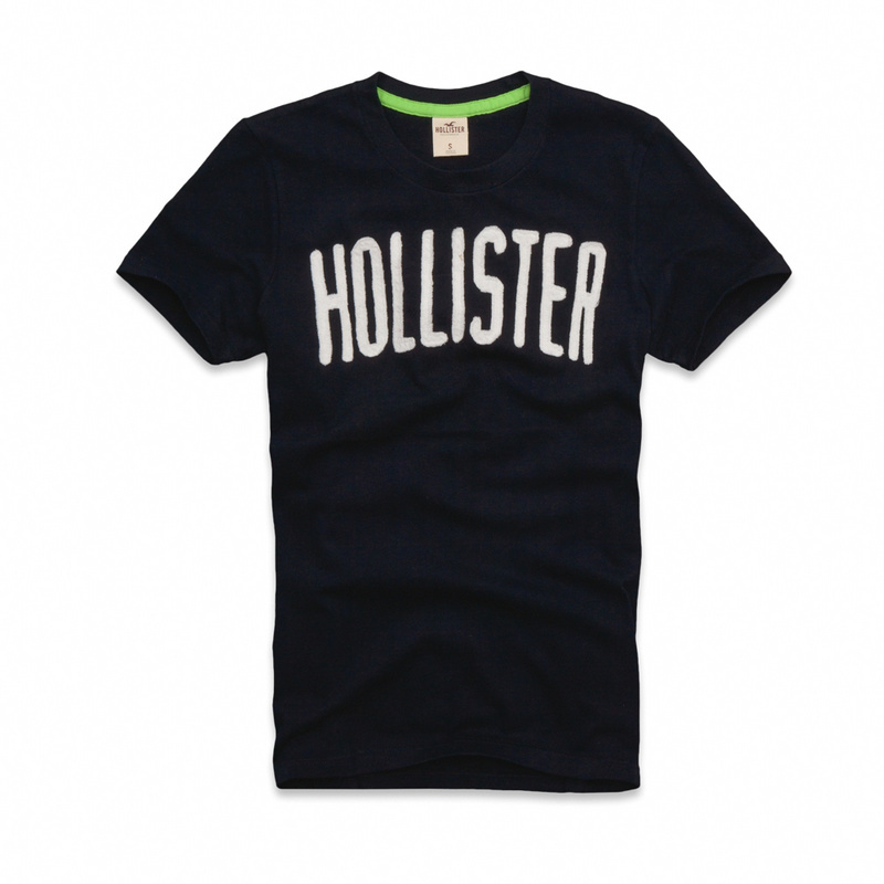 Hollister Hombres De Cuello Redondo Corto Remera HCO4032